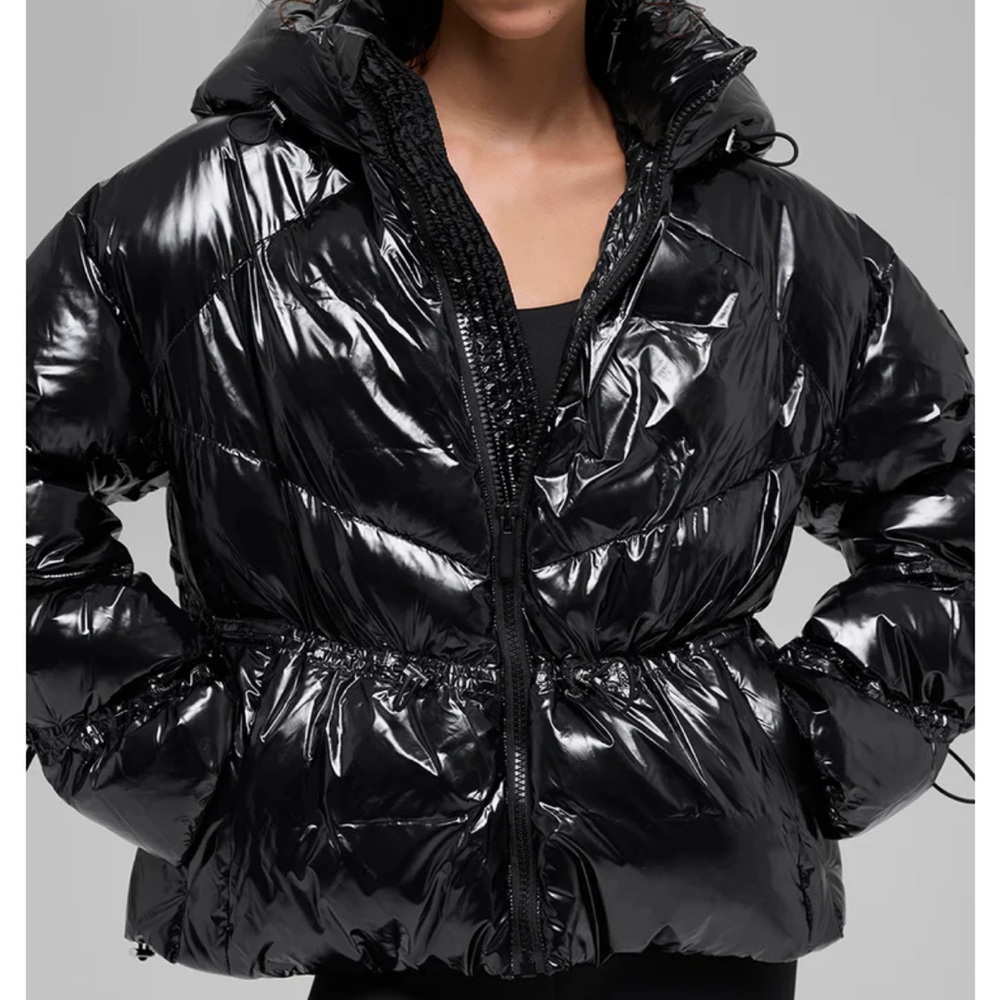 Black Puffer Jacket - image 4